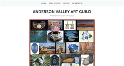 Desktop Screenshot of andersonvalley-artguild.org